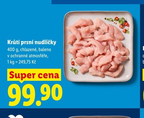 Krůtí prsní nudličky