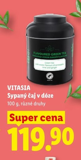 VITASIA Sypaný čaj v dóze