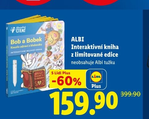 ALBI Interaktivní kniha z limitované edice