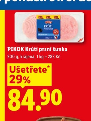 PIKOK Krůtí prsní šunka