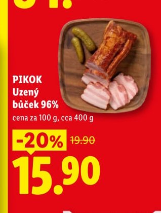 PIKOK Uzený bůček 96%