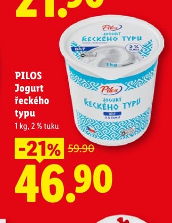 PILOS Jogurt řeckého typu