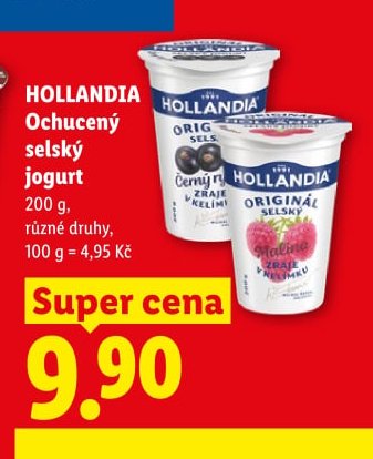 HOLLANDIA Ochucený selský jogurt