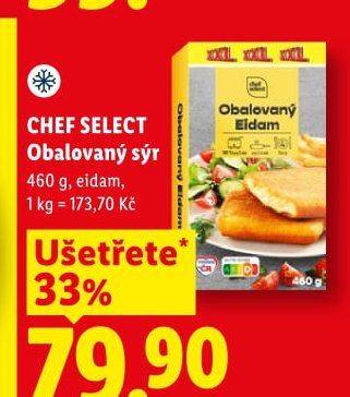 CHEF SELECT Obalovaný sýr