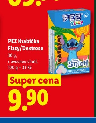 PEZ Krabička Fizzy/Dextrose