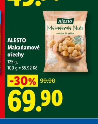 ALESTO Makadamové ořechy