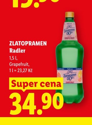 Zlatopramen Radler