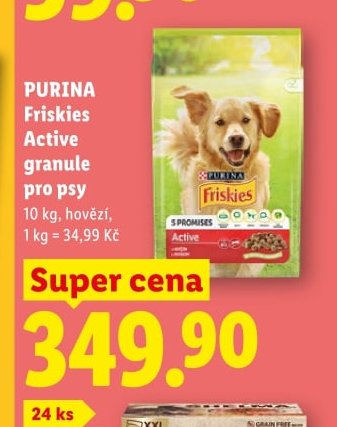 PURINA Friskies Active granule pro psy