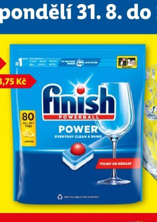 FINISH Power All in 1 tablety do myčky