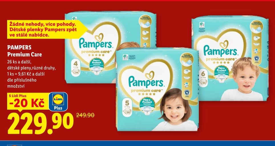 PAMPERS Premium Care