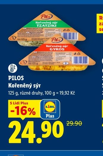 PILOS Kořeněný sýr