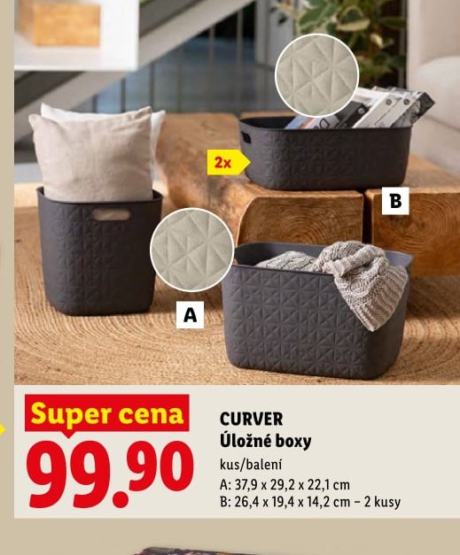 CURVER Úložné boxy