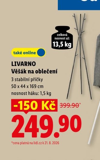 LIVARNO Věšák na oblečení