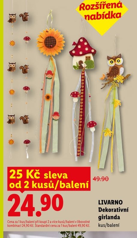 LIVARNO Dekorativní girlanda