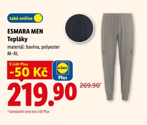 ESMARA MEN Tepláky