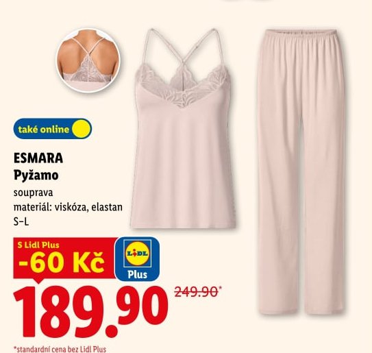 ESMARA Pyžamo souprava