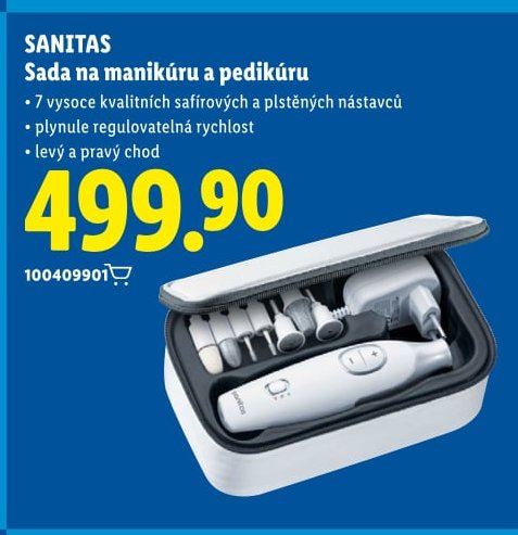 SANITAS Sada na manikúru a pedikúru