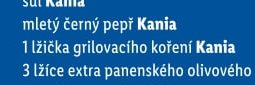 grilovacího koření Kania