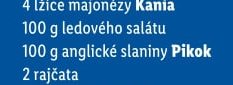 anglické slaniny Pikok