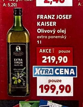 Franz Josef Kaiser olivový olej extra panenský 1 l