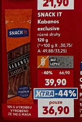 SNACK IT Kabanos exclusive
