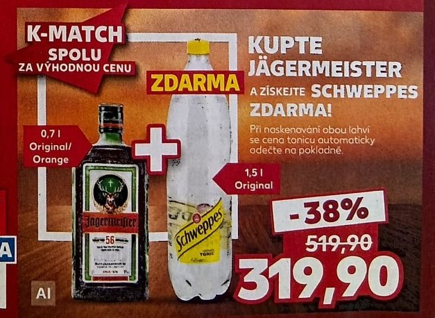 Jägermeister + Schweppes
