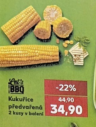 Kukuřice předvařená