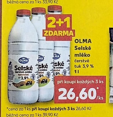 OLMA Selské mléko
