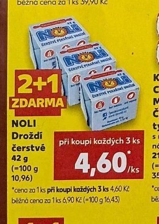 NOLI Droždí čerstvé