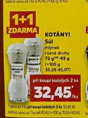 KOTÁNYI Sůl