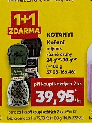 KOTÁNYI Koření