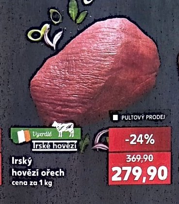 Irský hovězí ořech