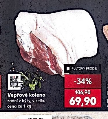Vepřové koleno zadní z kýty