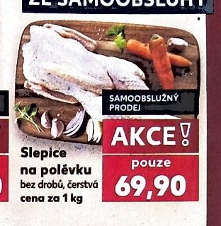 Slepice na polévku