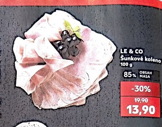 LE & CO Šunkové koleno