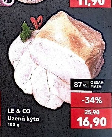 LE & CO Uzená kýta