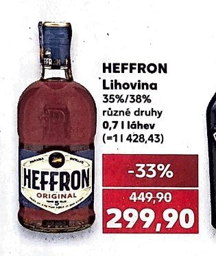 Heffron lihovina