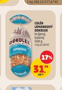 CHLÉB LÁMANKOVÝ ODKOLEK