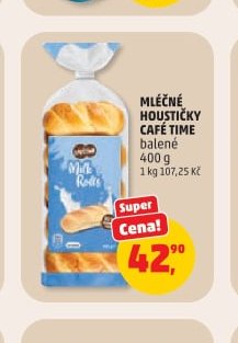 MLÉČNÉ HOUSTIČKY CAFÉ TIME