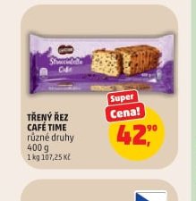 TŘENÝ ŘEZ CAFÉ TIME