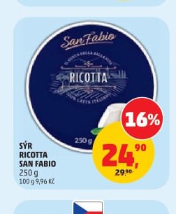 SÝR RICOTTA SAN FABIO 250 g