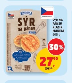 SÝR NA PÁNEV KLASIK MADETA 100 g