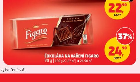 Čokoláda na vaření Figaro