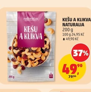KEŠU A KLIKVA NATURALIA