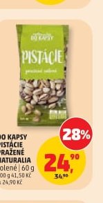 DO KAPSY PISTÁCIE PRAŽENÉ NATURALIA