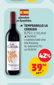 Tempranillo La Corrida