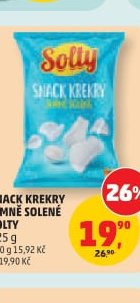 Snack Krekry jemně solené Solty