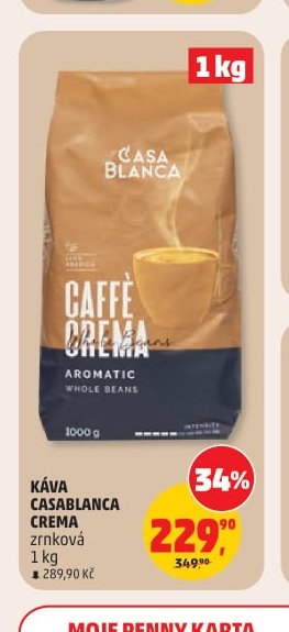 KÁVA CASABLANCA CREMA