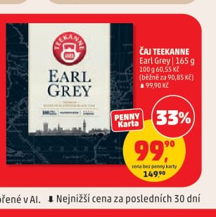 ČAJ TEEKANNE EARL GREY