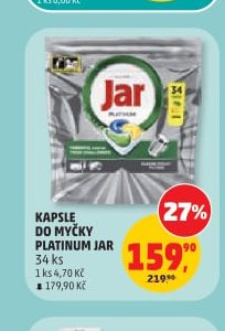 KAPSLE DO MYČKY PLATINUM JAR